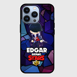 Чехол для iPhone 13 Pro BRAWL STARS EDGAR, цвет: 3D-черный