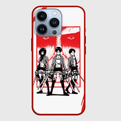 Чехол iPhone 13 Pro Attack on titan Атака титан