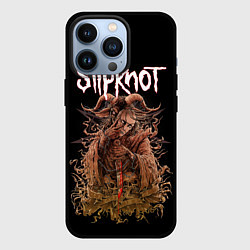 Чехол для iPhone 13 Pro SLIPKNOT, цвет: 3D-черный