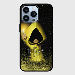 Чехол для iPhone 13 Pro Little Nightmares 2, цвет: 3D-черный