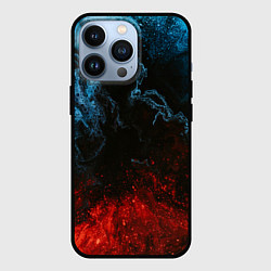 Чехол для iPhone 13 Pro Огонь И Вода, цвет: 3D-черный