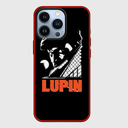 Чехол для iPhone 13 Pro Lupin - Сериал Люпен, цвет: 3D-красный