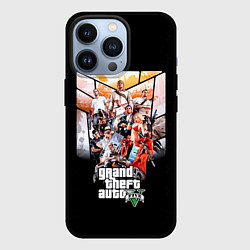 Чехол для iPhone 13 Pro Grand Theft Auto five, цвет: 3D-черный