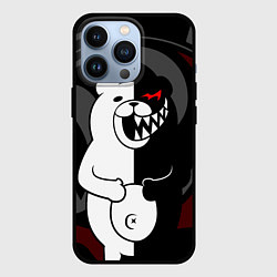 Чехол для iPhone 13 Pro MONOKUMA МОНОКУМА DANGANRO, цвет: 3D-черный