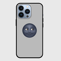 Чехол для iPhone 13 Pro Темная луна, цвет: 3D-черный