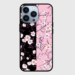 Чехол для iPhone 13 Pro САКУРА SAKURA ВИШНЯ, цвет: 3D-черный