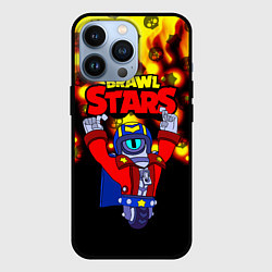 Чехол для iPhone 13 Pro Brawl StarsStu, цвет: 3D-черный