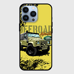 Чехол для iPhone 13 Pro LAND ROVER, цвет: 3D-черный