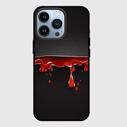 Чехол для iPhone 13 Pro Разрезанный, цвет: 3D-черный