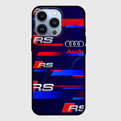 Чехол для iPhone 13 Pro AUDI RS SPORT АУДИ РС СПОРТ, цвет: 3D-черный