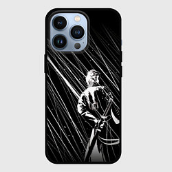 Чехол для iPhone 13 Pro Вирджил под дождём, цвет: 3D-черный