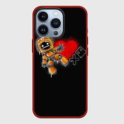 Чехол для iPhone 13 Pro K-VRC Love Death and Robots, цвет: 3D-красный