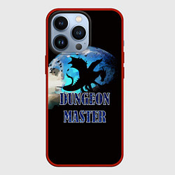 Чехол для iPhone 13 Pro Dungeon Master, цвет: 3D-красный