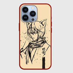 Чехол для iPhone 13 Pro Kitsune Tomoe, цвет: 3D-красный