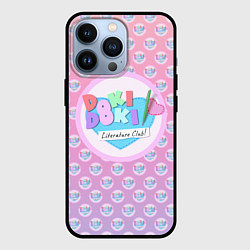 Чехол для iPhone 13 Pro Doki Doki Literature Club Лого паттерн Z, цвет: 3D-черный