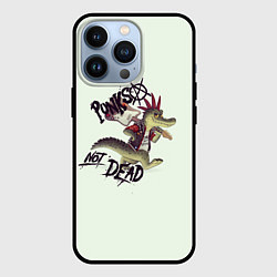 Чехол для iPhone 13 Pro Крокодил панк, цвет: 3D-черный