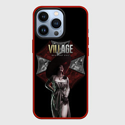 Чехол для iPhone 13 Pro Resident Evil Lady Dimitrescu, цвет: 3D-красный