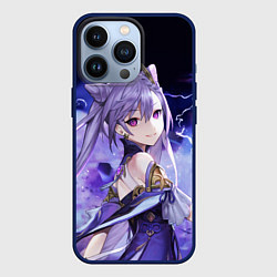 Чехол для iPhone 13 Pro КЭ ЦИН - Genshin Impact, цвет: 3D-тёмно-синий