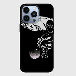 Чехол iPhone 13 Pro Рюк и яблоко Death Note