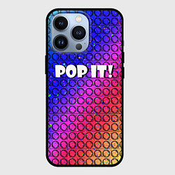 Чехол для iPhone 13 Pro Pop It! Simple Dimple, цвет: 3D-черный