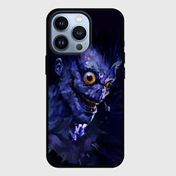 Чехол для iPhone 13 Pro Death Note персонаж Рюк, цвет: 3D-черный