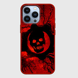 Чехол для iPhone 13 Pro Gears of hart, цвет: 3D-красный