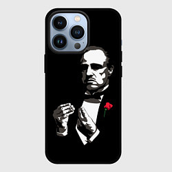 Чехол для iPhone 13 Pro Крёстный Отец The Godfather, цвет: 3D-черный