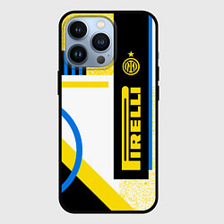 Чехол для iPhone 13 Pro ФК «Интер Милан» 202021, цвет: 3D-черный