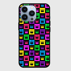 Чехол для iPhone 13 Pro Король, цвет: 3D-черный