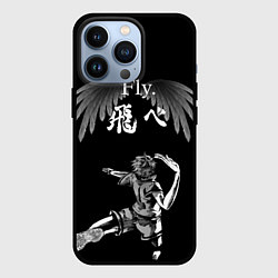 Чехол для iPhone 13 Pro FLY ХИНАТА, цвет: 3D-черный