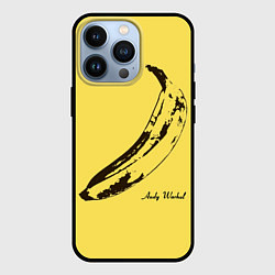 Чехол для iPhone 13 Pro Энди Уорхол - Банан, цвет: 3D-черный