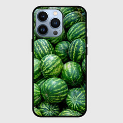 Чехол для iPhone 13 Pro Арбузы, цвет: 3D-черный