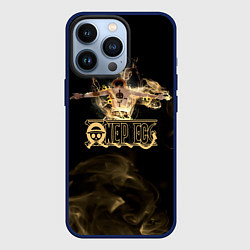 Чехол для iPhone 13 Pro Портгас Д Эйс One Piece, цвет: 3D-тёмно-синий