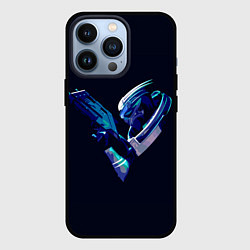 Чехол для iPhone 13 Pro Garrus whith gun, цвет: 3D-черный