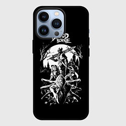 Чехол для iPhone 13 Pro Бладборн ЧБ, цвет: 3D-черный