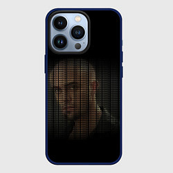 Чехол для iPhone 13 Pro Sorry for what, цвет: 3D-тёмно-синий