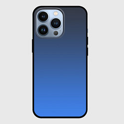 Чехол для iPhone 13 Pro DARK OCEAN GRADIENT, цвет: 3D-черный