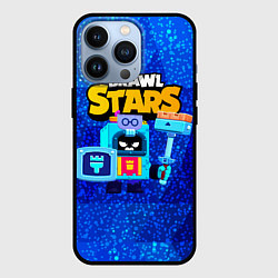 Чехол для iPhone 13 Pro Ash Brawl Stars Эш, цвет: 3D-черный