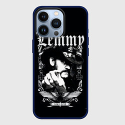 Чехол для iPhone 13 Pro RIP Lemmy, цвет: 3D-тёмно-синий
