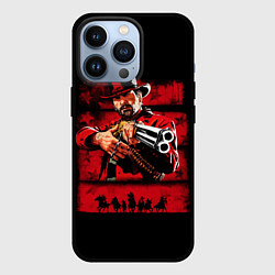 Чехол для iPhone 13 Pro Red Dead Redemption 2, цвет: 3D-черный
