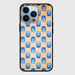 Чехол для iPhone 13 Pro Сгущенка паттерн, цвет: 3D-черный