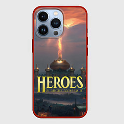 Чехол для iPhone 13 Pro Heroes of Might and Magic HoM Z, цвет: 3D-красный