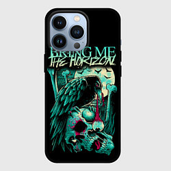 Чехол для iPhone 13 Pro Bring Me the Horizon, цвет: 3D-черный