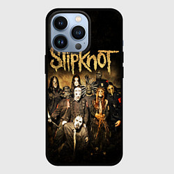 Чехол для iPhone 13 Pro Slipknot, цвет: 3D-черный