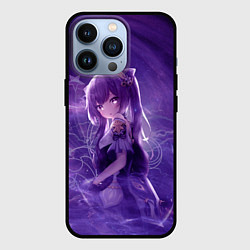 Чехол для iPhone 13 Pro Кэ Цин в сиреневом тумане, цвет: 3D-черный