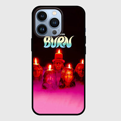 Чехол для iPhone 13 Pro Deep Purple - Burn, цвет: 3D-черный
