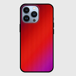 Чехол iPhone 13 Pro Оранжево-фиолетовый градиент