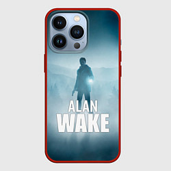 Чехол для iPhone 13 Pro Alan Wake Video Game Art, цвет: 3D-красный