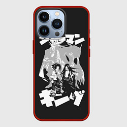 Чехол для iPhone 13 Pro Asakura bros, цвет: 3D-красный