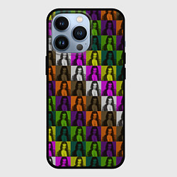 Чехол для iPhone 13 Pro Damiano David Colors, цвет: 3D-черный